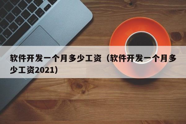 软件开发一个月多少工资(软件开发一个月多少工资2021)