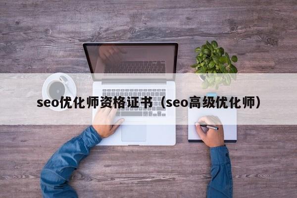 seo优化师资格证书(seo高级优化师)