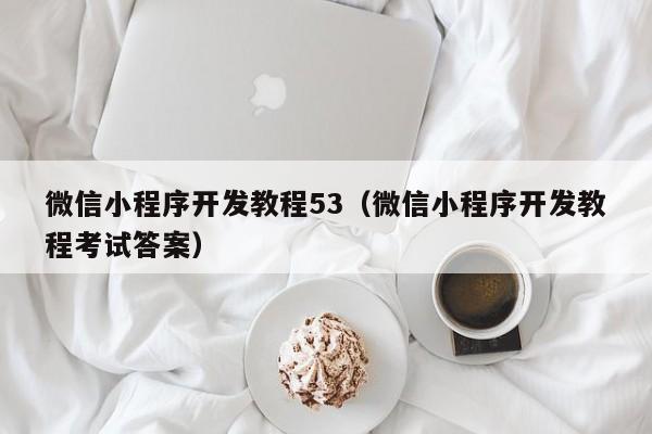 微信小程序开发教程53(微信小程序开发教程考试答案)