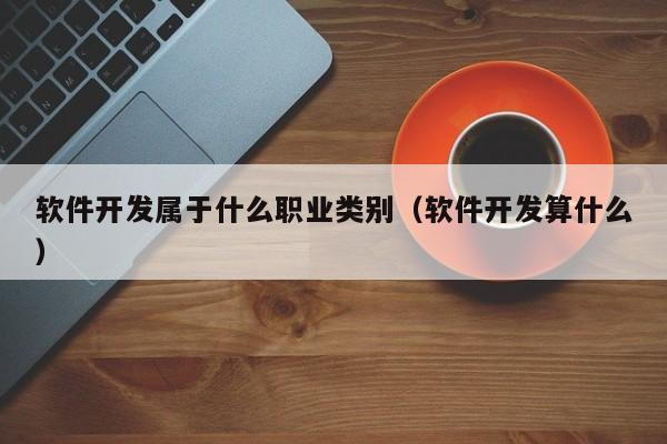 软件开发属于什么职业类别(软件开发算什么)