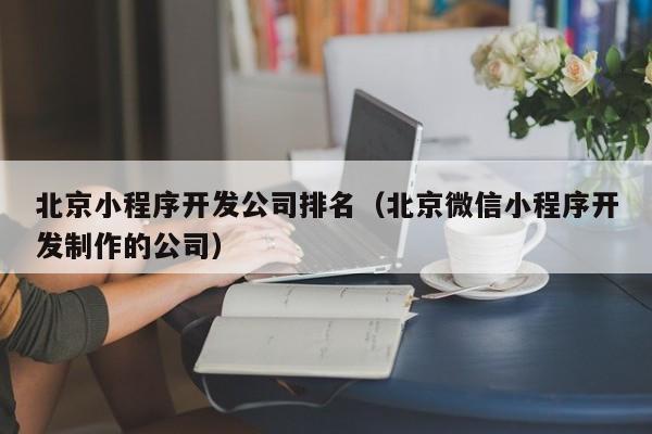 北京小程序开发公司排名(北京微信小程序开发制作的公司)