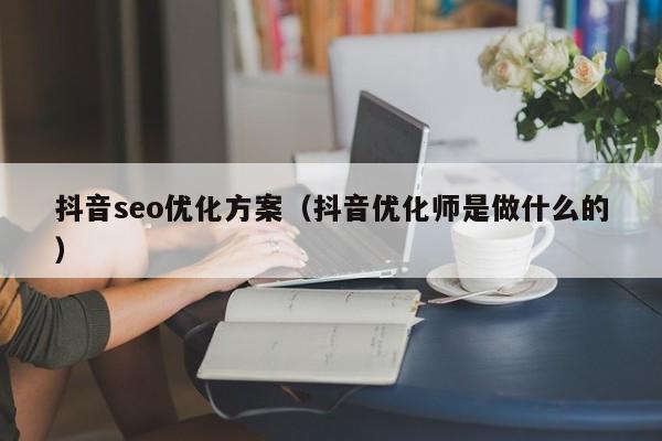 抖音seo优化方案(抖音优化师是做什么的)