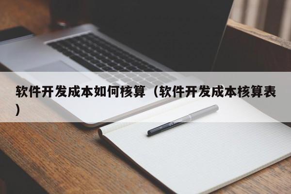 软件开发成本如何核算(软件开发成本核算表)